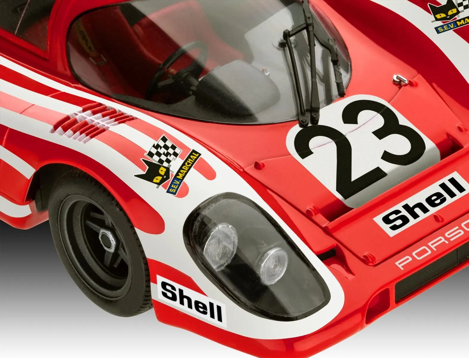 Revell 1/24 Porsche 917K Le Mans 1970 # 07709 5 Revell 1/24 Porsche 917K Le Mans 1970 # 07709 - Image 3
