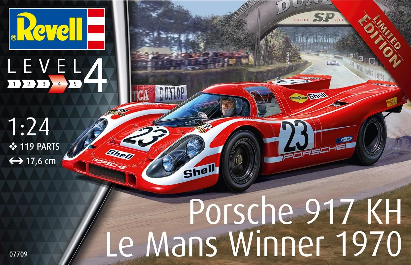 Revell 1/24 Porsche 917K Le Mans 1970 # 07709 14 Revell 1/24 Porsche 917K Le Mans 1970 # 07709 - Image 12