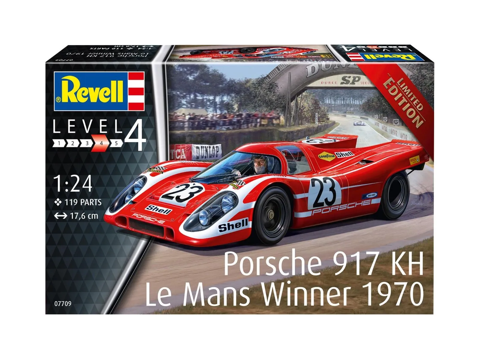 Revell 1/24 Porsche 917K Le Mans 1970 # 07709 12 Revell 1/24 Porsche 917K Le Mans 1970 # 07709 - Image 10
