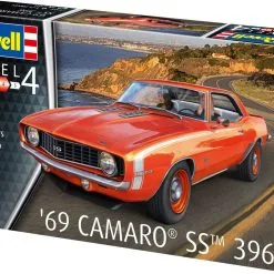 Revell 1/24 '69 Chevrolet Camaro SS 396 Big-block # 07712 -Aircraft Kits Sales rv7712 9