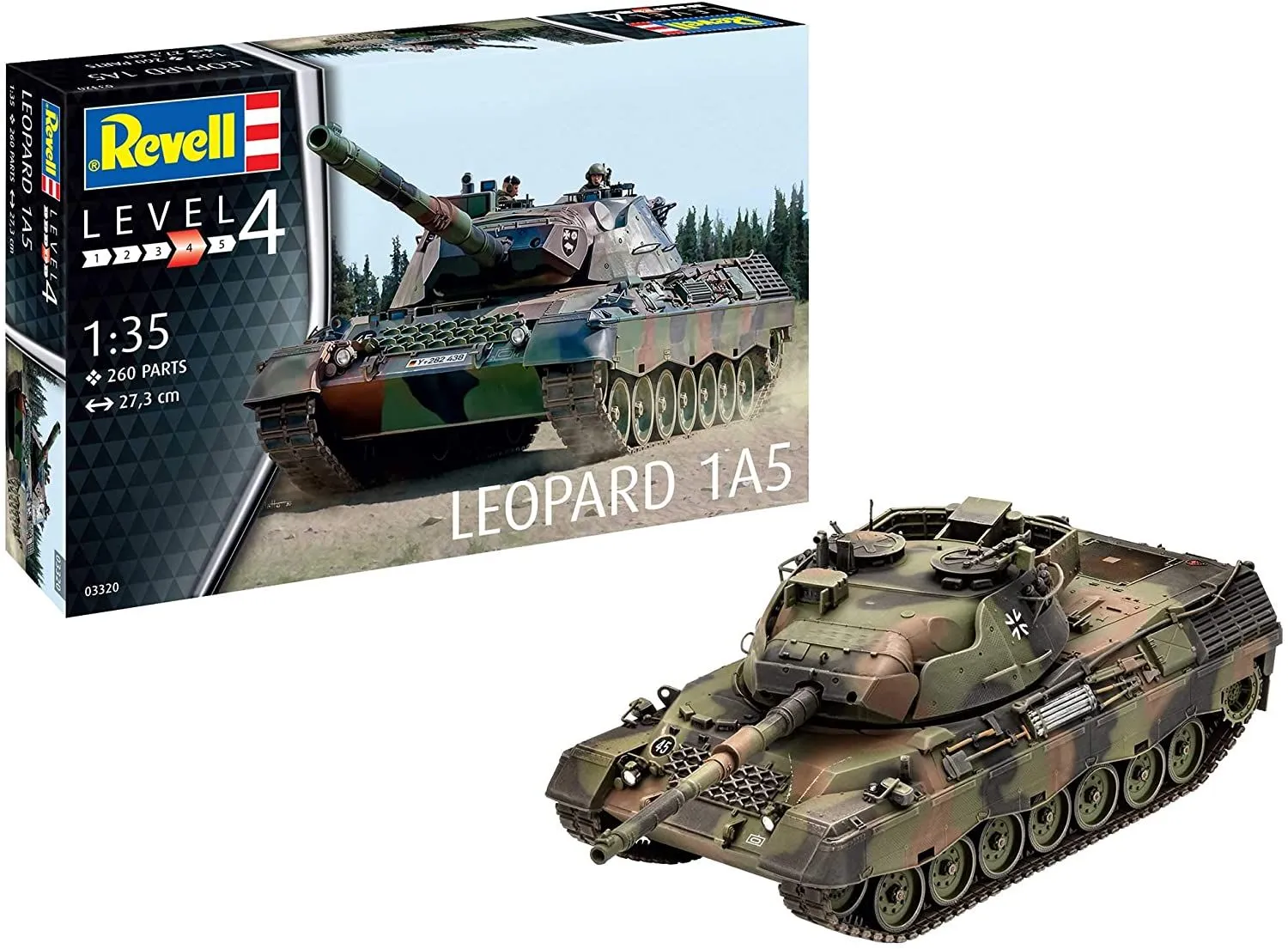 Revell 1/35 Leopard 1A5 # 03320 3 Revell 1/35 Leopard 1A5 # 03320