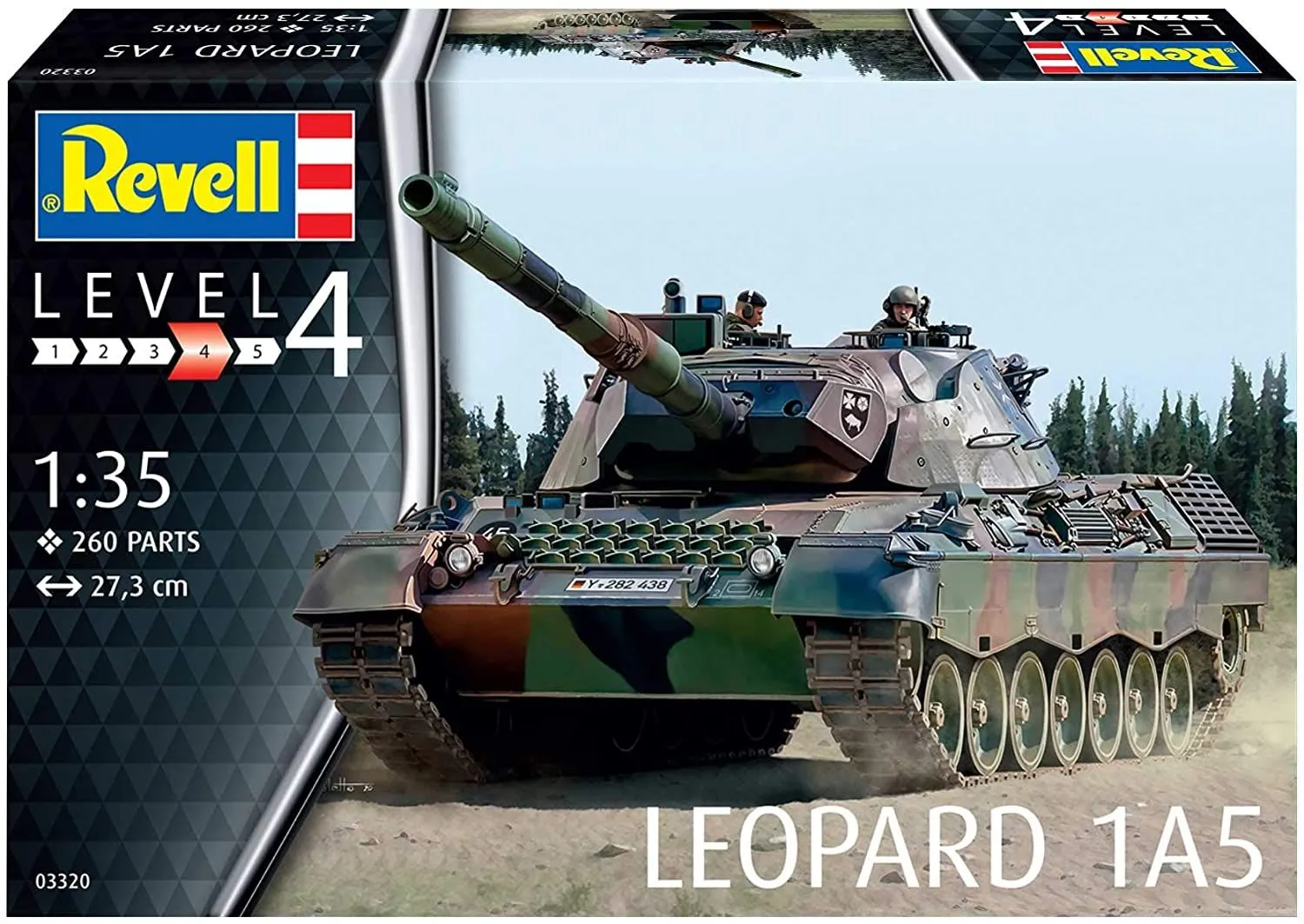 Revell 1/35 Leopard 1A5 # 03320 4 Revell 1/35 Leopard 1A5 # 03320 - Image 2