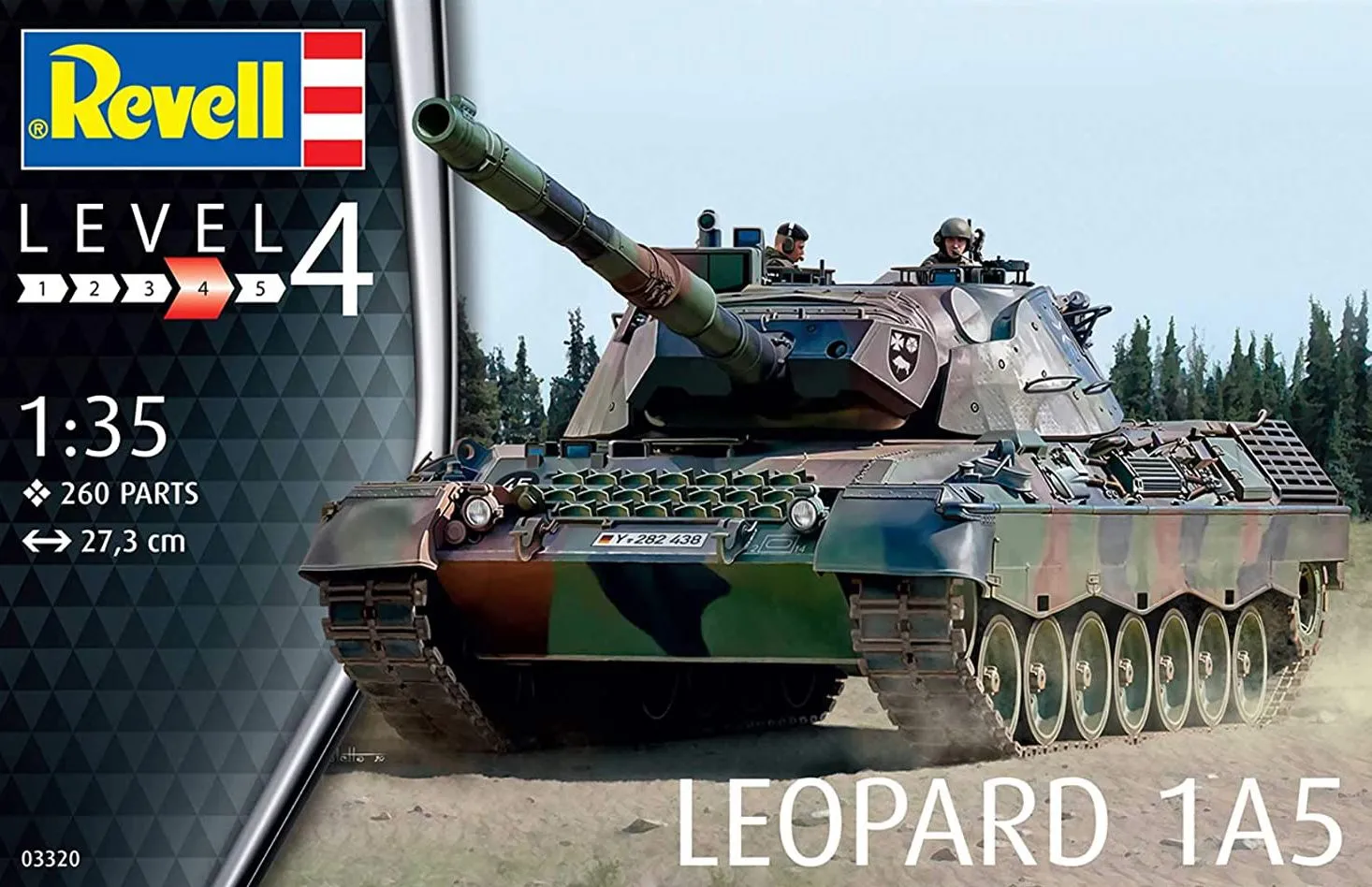 Revell 1/35 Leopard 1A5 # 03320 10 Revell 1/35 Leopard 1A5 # 03320 - Image 8