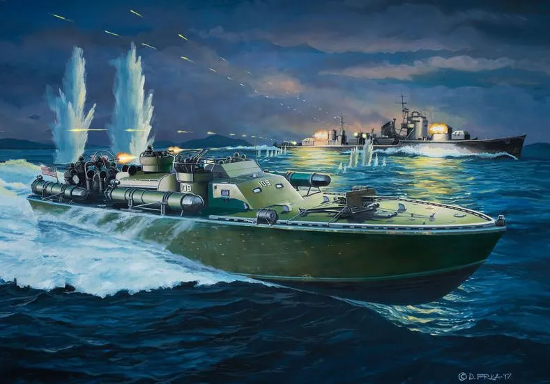 Revell 1/72 Patrol Torpedo Boat PT-109 # 05147 6 Revell 1/72 Patrol Torpedo Boat PT-109 # 05147 - Image 4