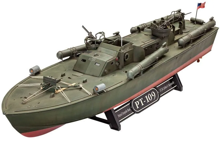 Revell 1/72 Patrol Torpedo Boat PT-109 # 05147 3 Revell 1/72 Patrol Torpedo Boat PT-109 # 05147