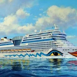 Revell 1/400 AIDAblu Sol Mar Stella # 05230 - Plastic Model Boat Kit -Aircraft Kits Sales rvl05230new