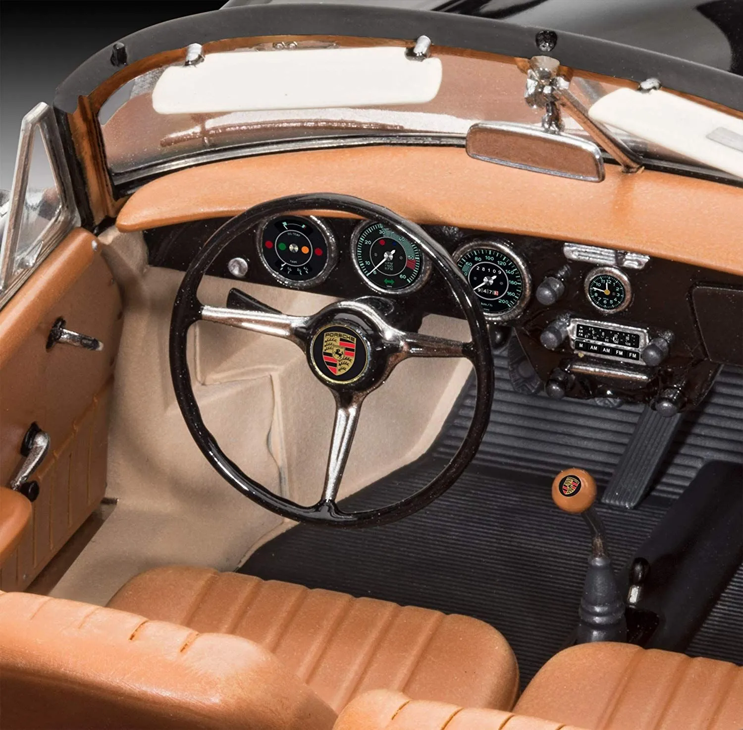 Revell 1/16 Porsche 356 Cabriolet # 07043 5 Revell 1/16 Porsche 356 Cabriolet # 07043 - Image 3