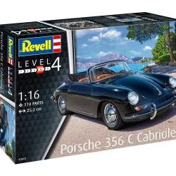 Revell 1/16 Porsche 356 Cabriolet # 07043 21 Revell 1/16 Porsche 356 Cabriolet # 07043 -Aircraft Kits Sales rvl07043 9