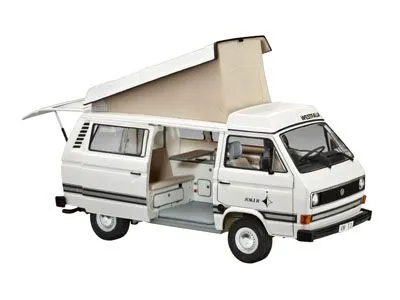 Revell 1/24 VWT3 Westfalia Joker Camper # 07344 - Plastic Model Kit 4 Revell 1/24 VWT3 Westfalia Joker Camper # 07344 - Plastic Model Kit - Image 2