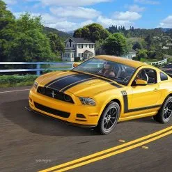 Revell 1/25 2013 Ford Mustang Boss 302 # 07652 -Aircraft Kits Sales rvl07652pic10