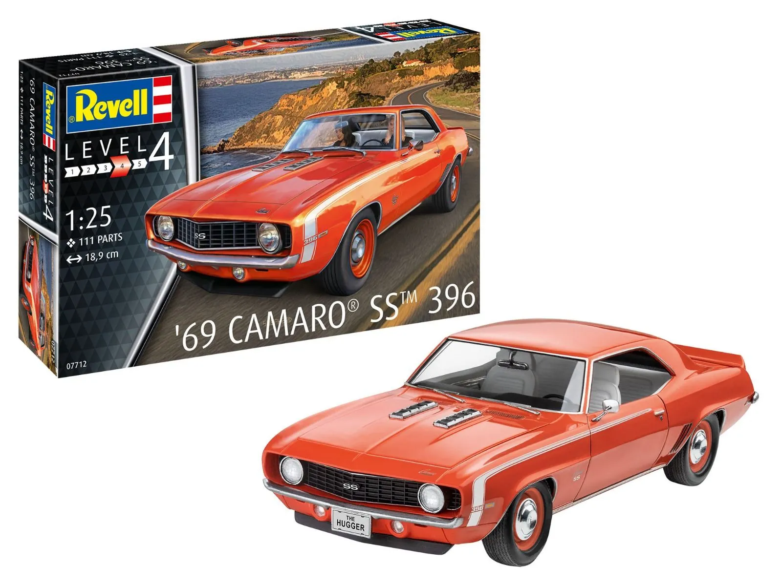 Revell 1/25 69 Camaro SS Model Starter Set # 67712 5 Revell 1/25 69 Camaro SS Model Starter Set # 67712 - Image 3