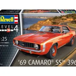 Revell 1/25 69 Camaro SS Model Starter Set # 67712 21 Revell 1/25 69 Camaro SS Model Starter Set # 67712 -Aircraft Kits Sales rvl67712 6