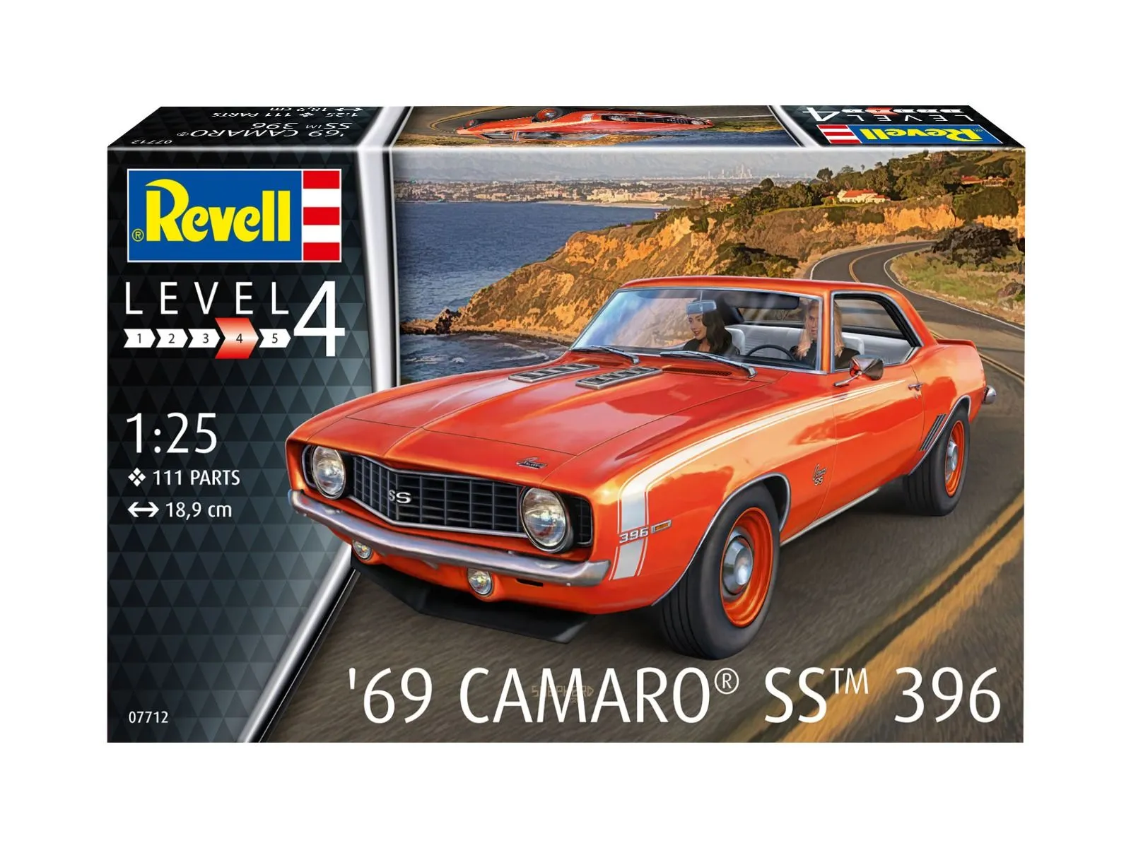 Revell 1/25 69 Camaro SS Model Starter Set # 67712 12 Revell 1/25 69 Camaro SS Model Starter Set # 67712 - Image 10