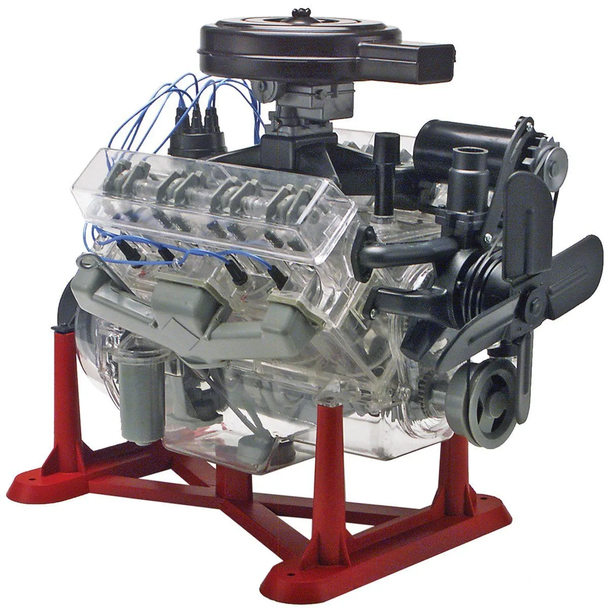 Revell 1/4 Visible V-8 Engine # 8883 - Plastic Model Kit 4 Revell 1/4 Visible V-8 Engine # 8883 - Plastic Model Kit - Image 2