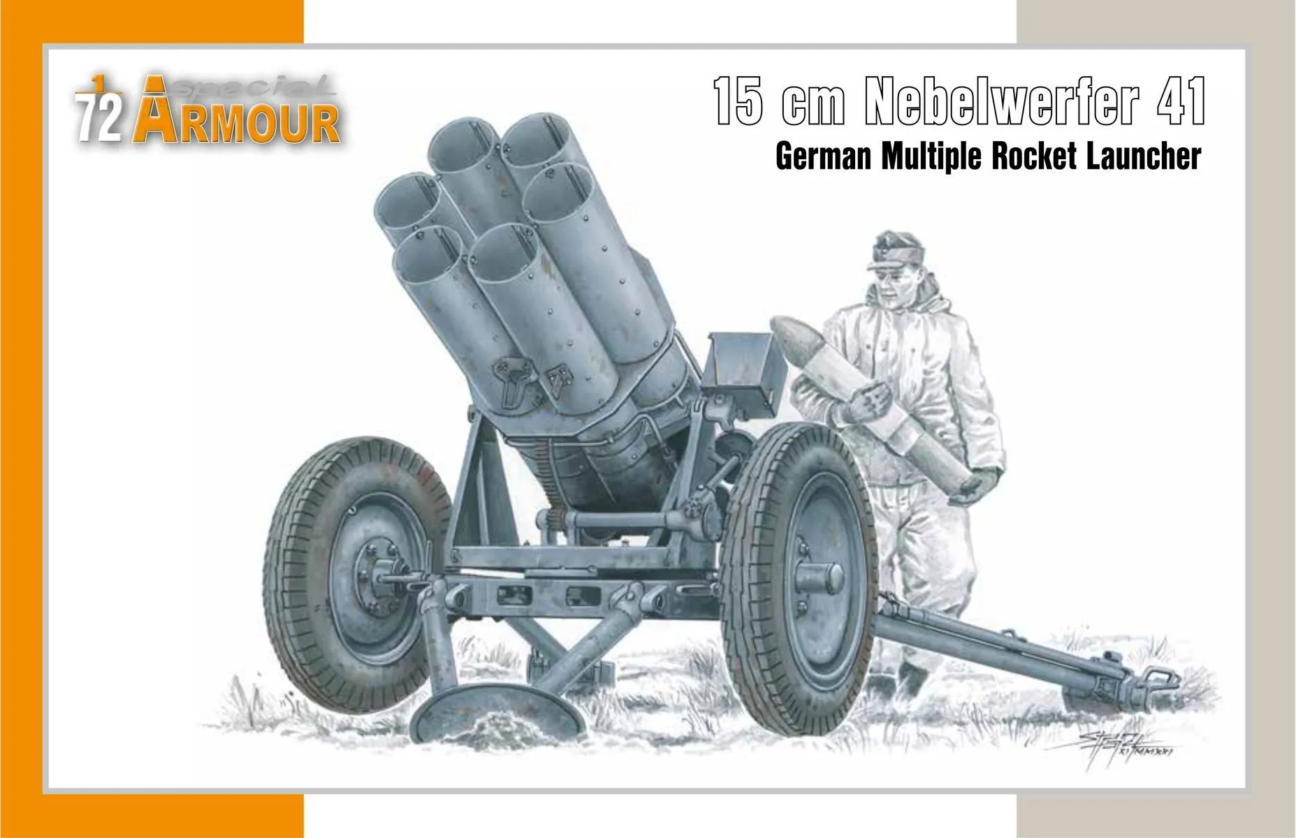 Special Armour 1/72 15 Cm Nebelwerfer 41 'German Multiple Rocket Launcher' # 72026 3 Special Armour 1/72 15 Cm Nebelwerfer 41 'German Multiple Rocket Launcher' # 72026