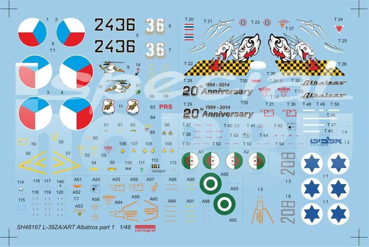 Special Hobby 1/48 Aero L-39ZO/ZA Albatros # 48167 7 Special Hobby 1/48 Aero L-39ZO/ZA Albatros # 48167 - Image 5