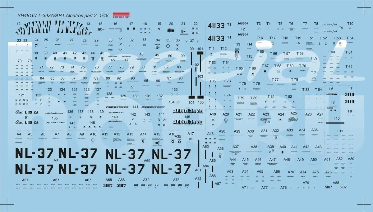 Special Hobby 1/48 Aero L-39ZO/ZA Albatros # 48167 3 Special Hobby 1/48 Aero L-39ZO/ZA Albatros # 48167
