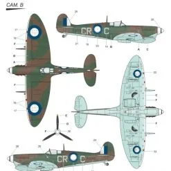 Special Hobby 1/48 Supermarine Spitfire Mk.VC 'Overseas Jockeys' # 48195 13 Special Hobby 1/48 Supermarine Spitfire Mk.VC 'Overseas Jockeys' # 48195 -Aircraft Kits Sales sh48195 3