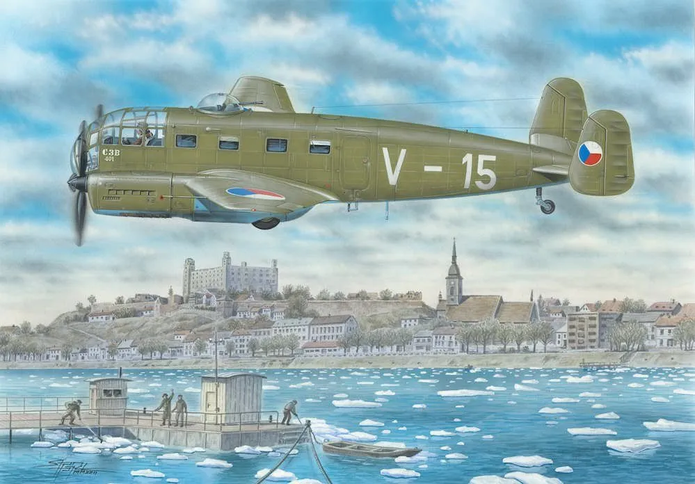 Special Hobby 1/48 Aero C-3B 'Czechoslovak Bomber-Trainer' # 48217 4 Special Hobby 1/48 Aero C-3B 'Czechoslovak Bomber-Trainer' # 48217 - Image 2