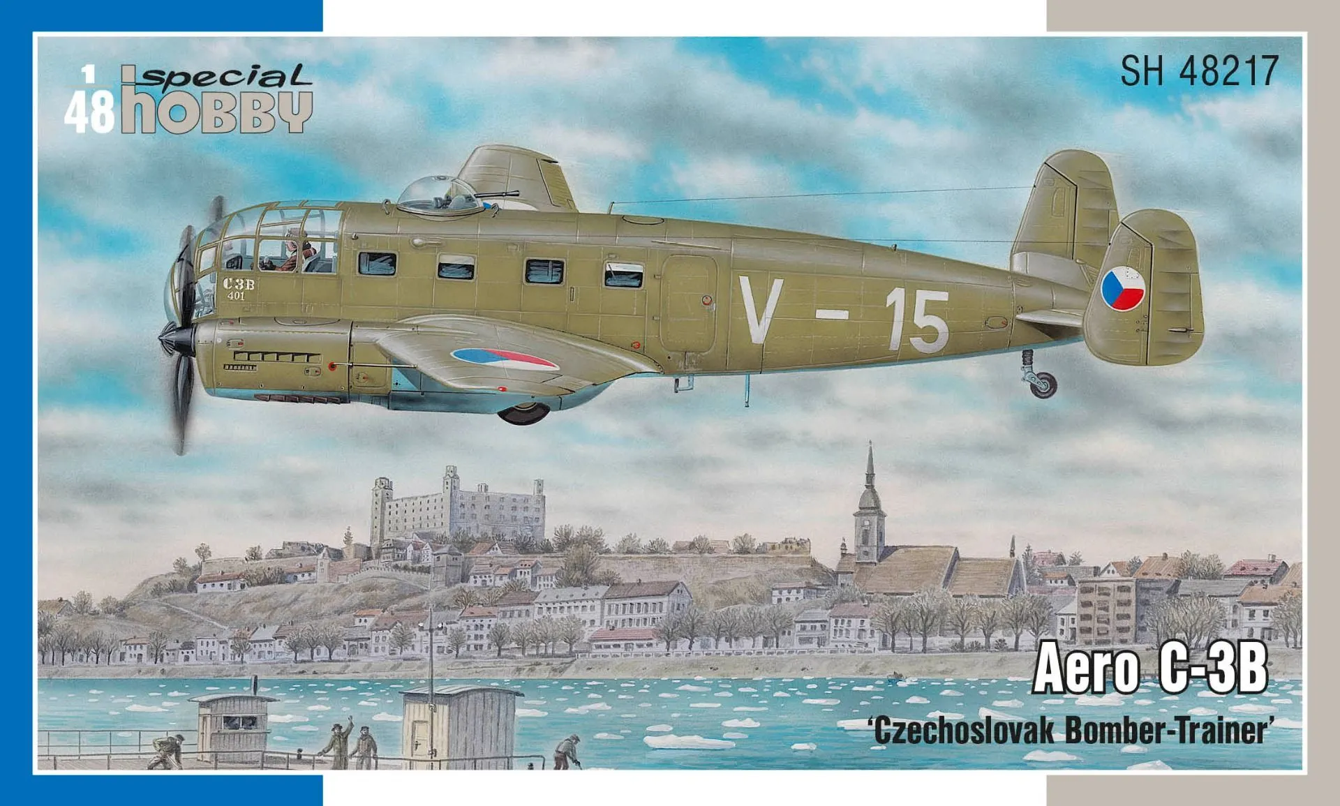 Special Hobby 1/48 Aero C-3B 'Czechoslovak Bomber-Trainer' # 48217 3 Special Hobby 1/48 Aero C-3B 'Czechoslovak Bomber-Trainer' # 48217