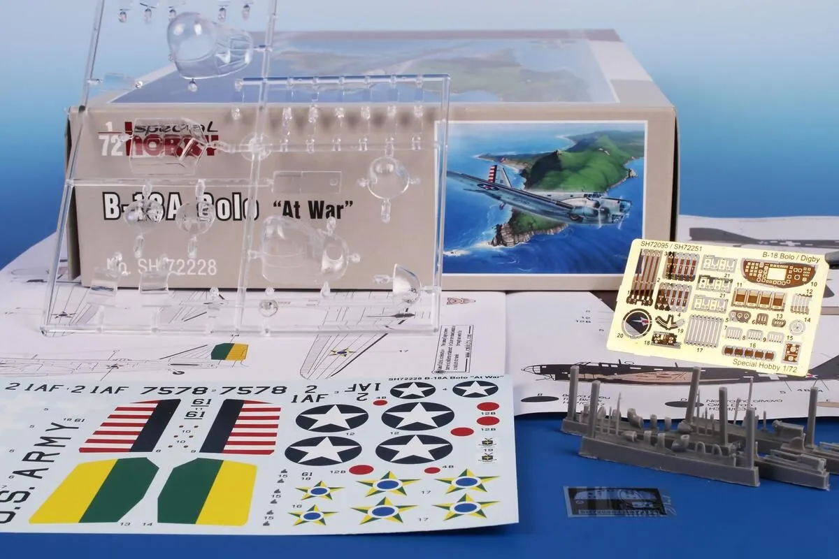 Special Hobby 1/72 Douglas B-18A Bolo 'At War' # 72228 15 Special Hobby 1/72 Douglas B-18A Bolo 'At War' # 72228 - Image 13