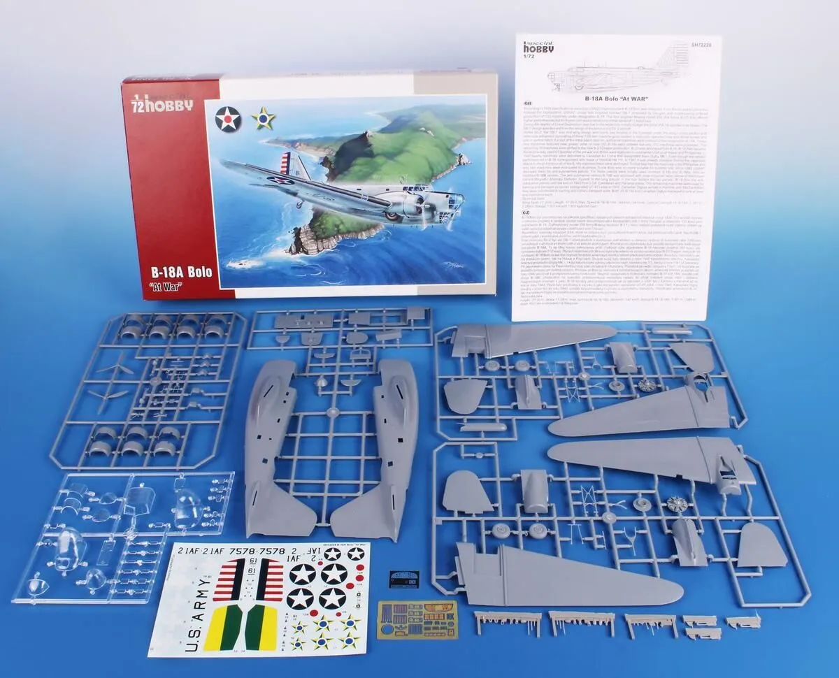 Special Hobby 1/72 Douglas B-18A Bolo 'At War' # 72228 9 Special Hobby 1/72 Douglas B-18A Bolo 'At War' # 72228 - Image 7