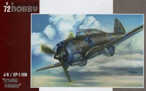 Special Hobby 1/72 Seversky J-9/EP-106 Swedish Defender # 72235 - Plastic Model Kit 3 Special Hobby 1/72 Seversky J-9/EP-106 Swedish Defender # 72235 - Plastic Model Kit