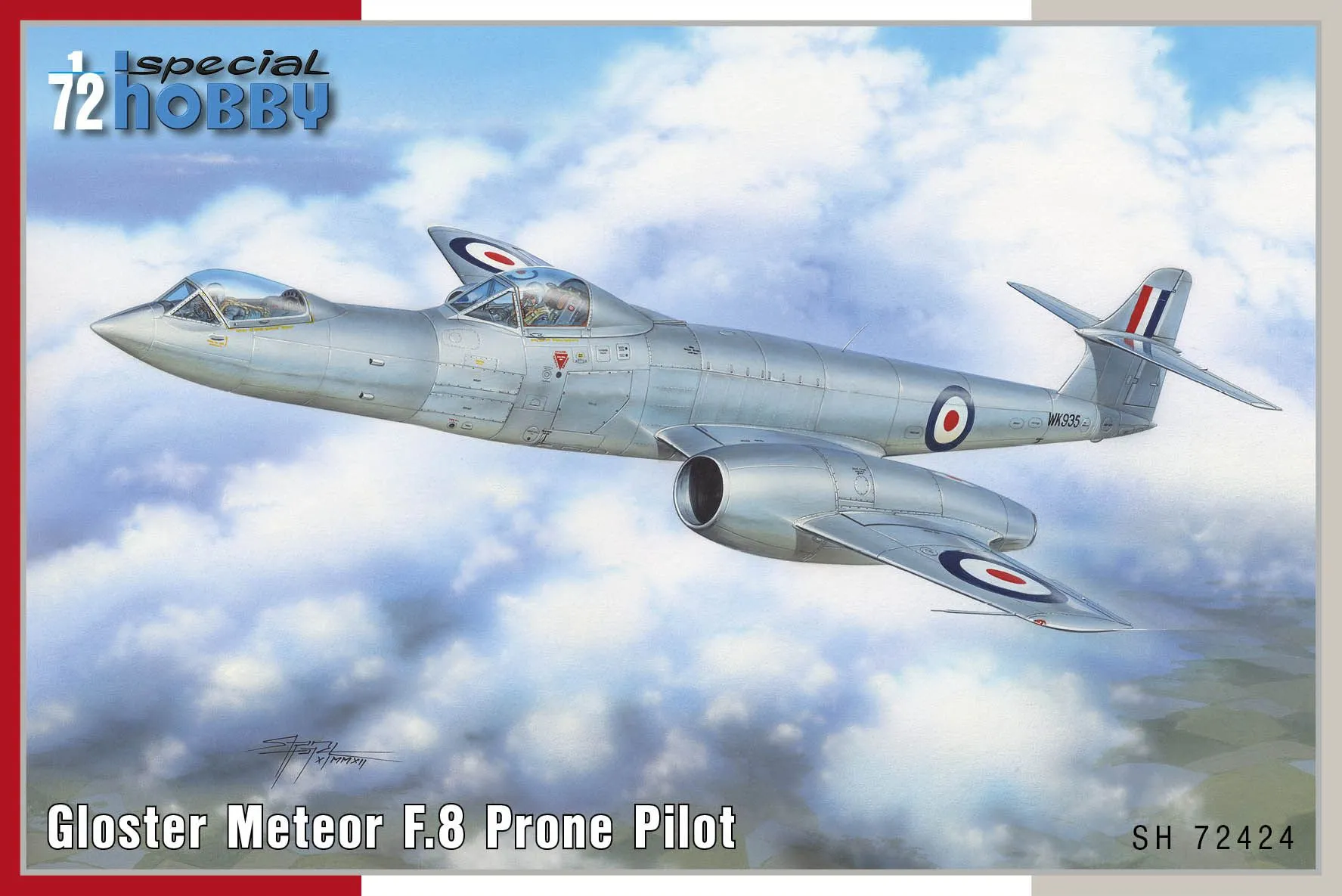 Special Hobby 1/72 Gloster Meteor F.8 PRONE Version # 72424 3 Special Hobby 1/72 Gloster Meteor F.8 PRONE Version # 72424