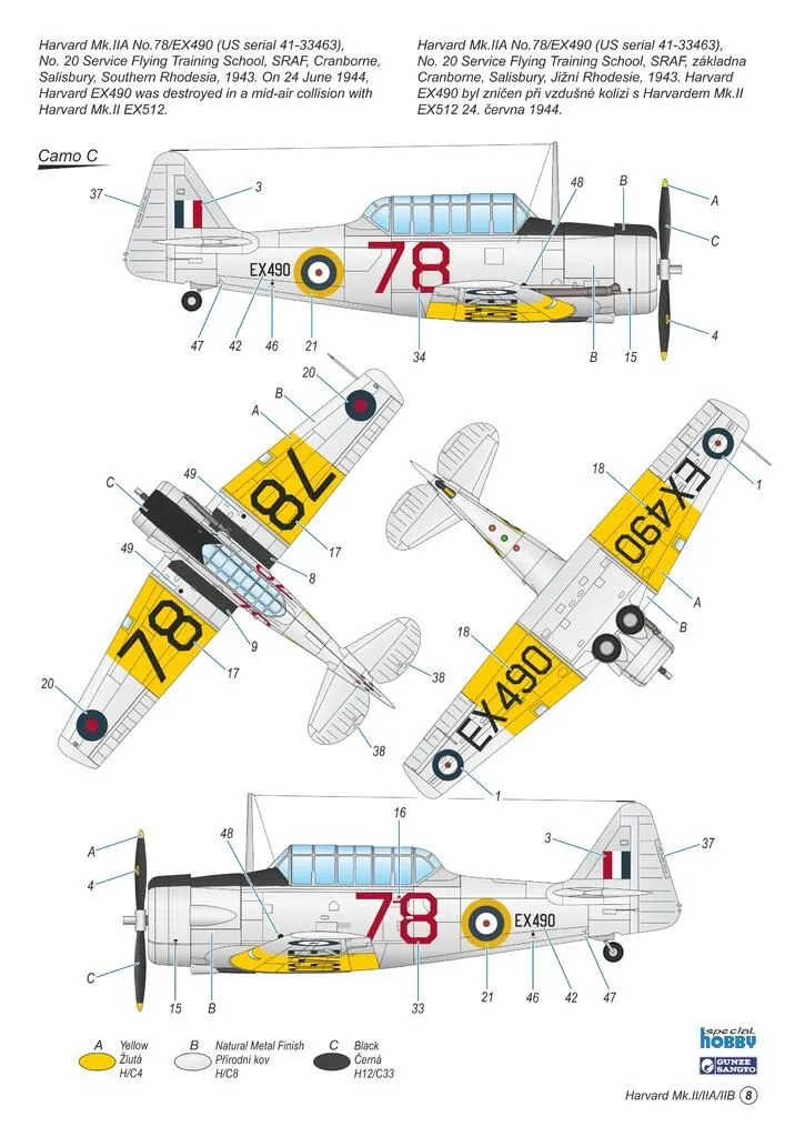 Special Hobby 1/72 Harvard Mk.II/IIA/IIB # 72447 6 Special Hobby 1/72 Harvard Mk.II/IIA/IIB # 72447 - Image 4