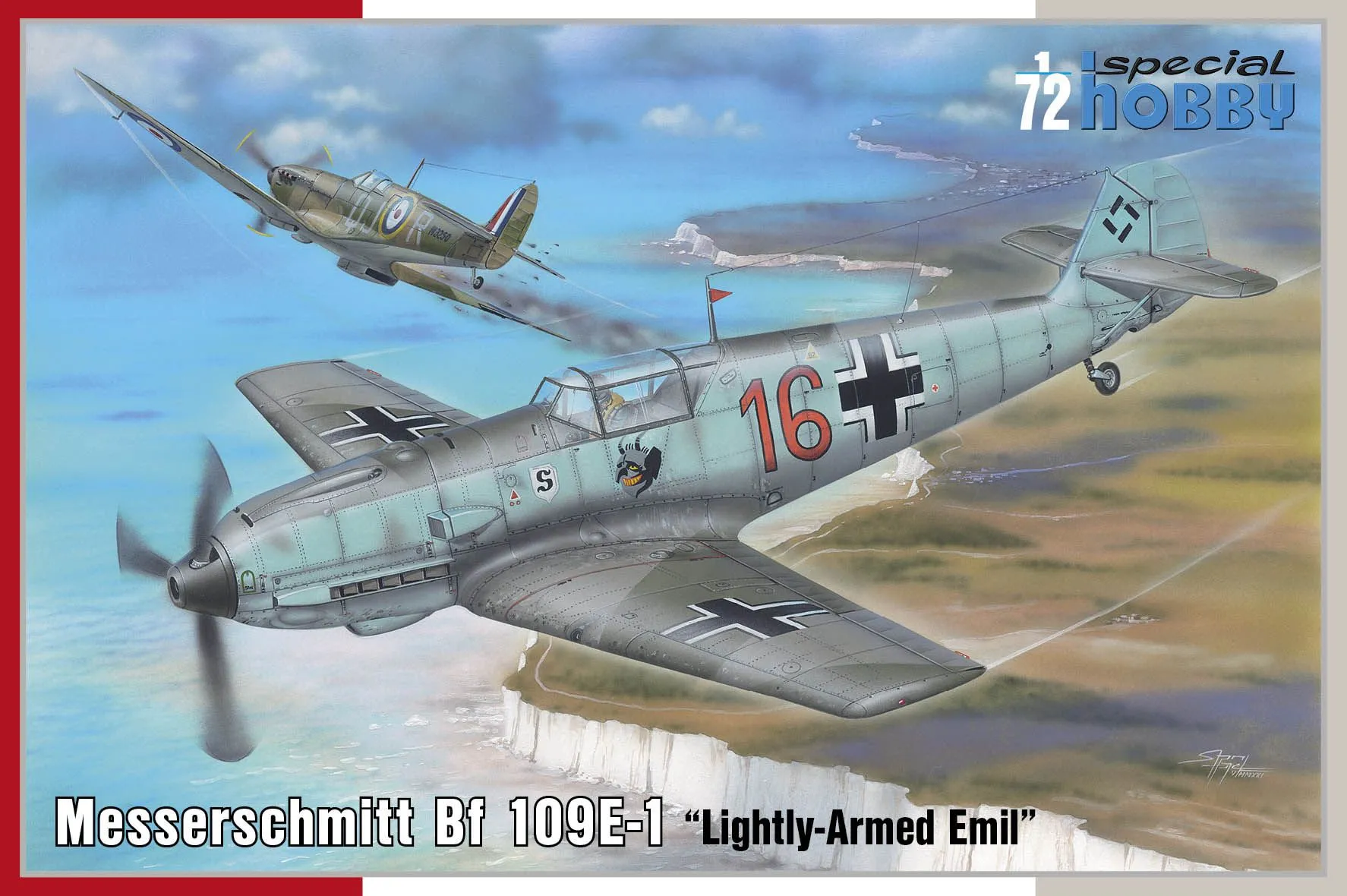 Special Hobby 1/72 Messerschmitt Bf-109E-1 'Lightly-Armed Emil' # 72454 3 Special Hobby 1/72 Messerschmitt Bf-109E-1 'Lightly-Armed Emil' # 72454