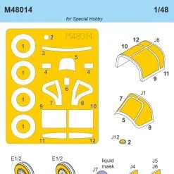 Special Hobby 1/48 Grumman AF-2 Guardian MASK # 48014