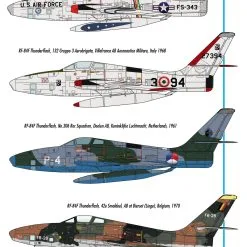 Sword 1/72 Republic RF-84F Thunderflash Photo Reconnaissance # 72116 5 Sword 1/72 Republic RF-84F Thunderflash Photo Reconnaissance # 72116 -Aircraft Kits Sales sw72116 scaled