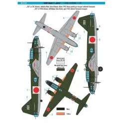 Sword 1/72 Mitsubishi G4M1 Betty # 72144 12 Sword 1/72 Mitsubishi G4M1 Betty # 72144 -Aircraft Kits Sales sw72144 4