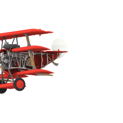 EModels Suyata Cartoon Series Fokker Dr I & Red Baron # SK001 -Aircraft Kits Sales sysk001 10