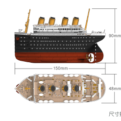 EModels Suyata Cartoon Series Titanic - Seals & Iceberg Scene # SL001 -Aircraft Kits Sales sysl001 11