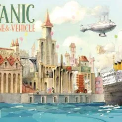 EModels Suyata Cartoon Series Titanic - Port Scene & Flying Machine # SL002