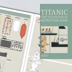EModels Suyata Cartoon Series Titanic - Port Scene & Flying Machine # SL002 -Aircraft Kits Sales sysl002 8