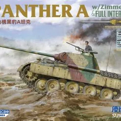 EModels Suyata 1/48 Panther A W/ Zimmerit & Full Interior # SN003