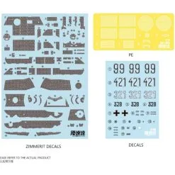 EModels Suyata 1/48 Panther A W/ Zimmerit & Full Interior # SN003 -Aircraft Kits Sales sysn003n 3