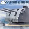 Takom 1/35 Mk 38 5''/38 Twin Gun Mount # 02146 -Aircraft Kits Sales tak02146n 1