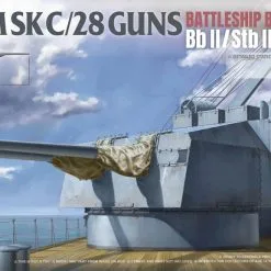 Takom 1/35 Bismarck Turret, 15cm SK C/28 Gun, Bb II/Stb II # 02147