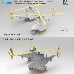 Takom 1/350 DDG-1000 Zumwalt Class Destroyer # SP6001 38 Takom 1/350 DDG-1000 Zumwalt Class Destroyer # SP6001 -Aircraft Kits Sales taksp6001 13