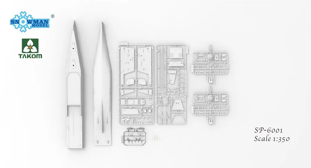 Takom 1/350 DDG-1000 Zumwalt Class Destroyer # SP6001 17 Takom 1/350 DDG-1000 Zumwalt Class Destroyer # SP6001 - Image 15