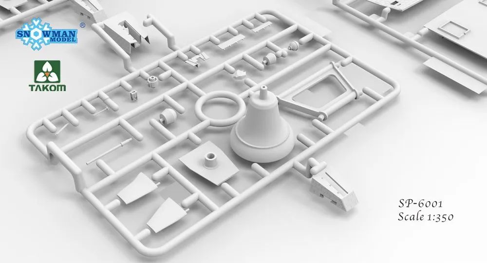 Takom 1/350 DDG-1000 Zumwalt Class Destroyer # SP6001 22 Takom 1/350 DDG-1000 Zumwalt Class Destroyer # SP6001 - Image 20