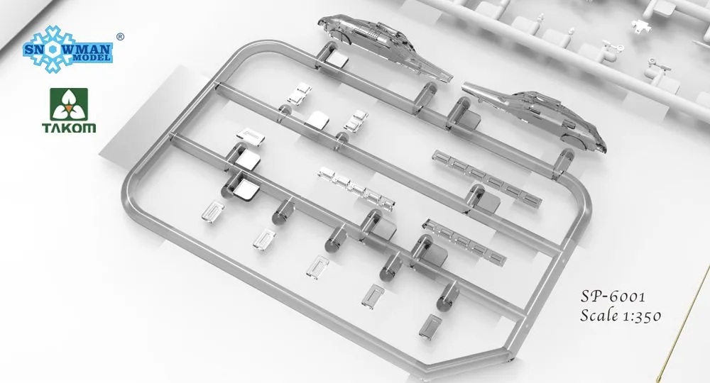 Takom 1/350 DDG-1000 Zumwalt Class Destroyer # SP6001 23 Takom 1/350 DDG-1000 Zumwalt Class Destroyer # SP6001 - Image 21