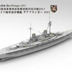 Takom 1/700 SMS Derfflinger 1917 (Full Hull) W/t Metal Barrels # SP7040 -Aircraft Kits Sales taksp7040 3