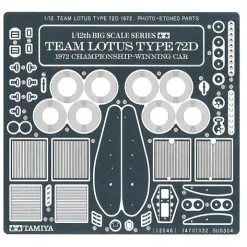 Tamiya 1/12 Team Lotus Type 72D 1972 # 12046 -Aircraft Kits Sales tam12046pic4