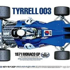 Tamiya 1/12 Tyrrell 003 1971 Monaco GP - W/Photo Etched Parts # 12054 -Aircraft Kits Sales tam12054new