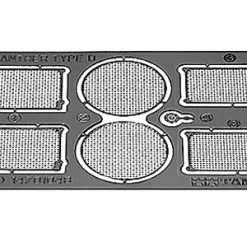 Tamiya 1/35 Photo Etched Grille Set - German Panther Ausf.D # 12666 - Detail Set