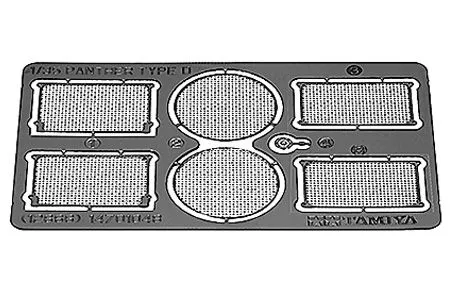 Tamiya 1/35 Photo Etched Grille Set - German Panther Ausf.D # 12666 - Detail Set 3 Tamiya 1/35 Photo Etched Grille Set - German Panther Ausf.D # 12666 - Detail Set